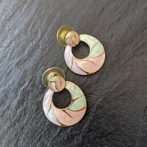 Vintage Pastel Earrings